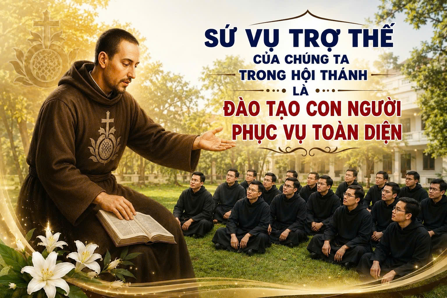 ĐÀO TẠO TU SĨ TRỢ THẾ NGÀY NAY 